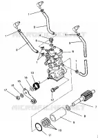 POMPE A HUILE XLT 0940767, XLT SP 0940667   XLT SKS 0940567 (4925022502040A)