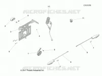 ELECTRICITE, HORN AND LICENSE PLATE LIGHT