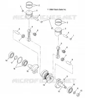 PISTON ET VILEBREQUIN