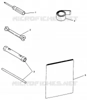 OUTILS LITE GT 0973133 and EUROPEAN LITE GT E973133 (4938253825A014)