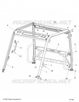 CHASSIS, CAB CADRE