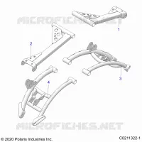 SUSPENSION ARRIERE CONTROL ARMS