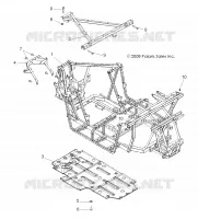 CHASSIS, CHASSIS AND SKID PLATE