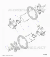 SUSPENSION, PORTE BAGAGES ARRIERE AND HUB