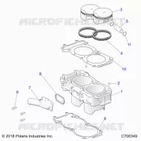 CYLINDRE AND PISTON