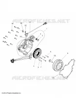 ENGINE, STATOR AND VOLANT MOTEUR
