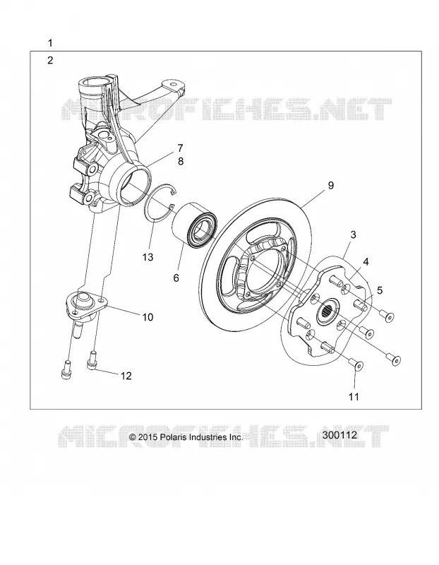 SUSPENSION AVANT HUBSTRUTS