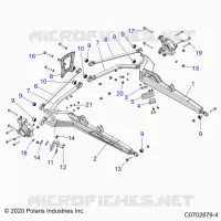 SUSPENSION ARRIERE CONTROL ARMS