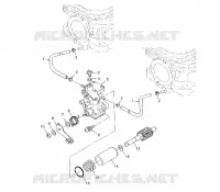 POMPE A HUILE TRAIL TOURING 0982362 and EUROPEAN TRAIL TOURING E982362 (4942314231C012)