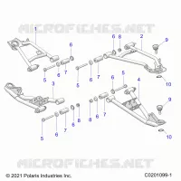 SUSPENSION AVANT CONTROL ARMS