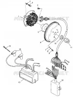 STATOR SL 700 B974071, Intl. SL 700 I974071, SL 700 Deluxe B974072 and Int (4940874087C012)