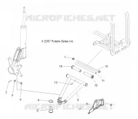 SUSPENSION, A-ARM and SUPPORT MOUNTING