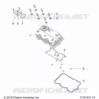 ENGINE, COUVERCLE SOUPAPE
