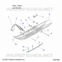 STEERING, SKI ASM. (INTL)