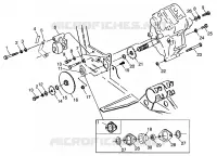 PONT/FREIN AND COUVERCLE DE CHAINEE MOUNTING XPLORER 300 W98CC28C (4945264526C006)