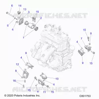 MOTEUR, MOUNTING &amp; LONG BLOCK