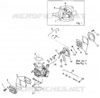 CARBURATEUR (SL 700) SL 700 B974071 AND INTL. SL 700 I974071 (4940874087C008)