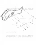 CARENAGE LATERAL DROIT 2 UP