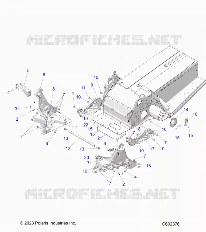 CHASSIS, BULKHEAD ASM.
