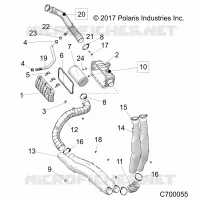 ENGINE, PRISE D'AIR SYSTEM