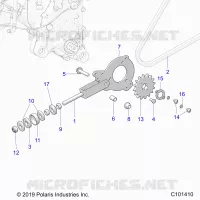 SYSTÃˆME DE TRANSMISSION, CHAIN TENSIONER AND SPROCKET