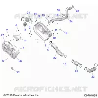 SYSTÃˆME DE TRANSMISSION, CLUTCH COVER AND DUCTING