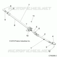 SYSTÃˆME DE TRANSMISSION, FRONT PROP SHAFT