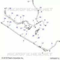 REFROIDISSEMENT ROUTING, MANIFOLD