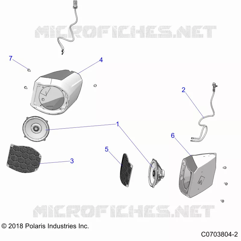 ELECTRICITE, AUDIO, FRONT SPEAKER