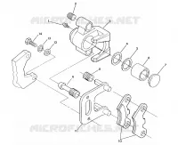 FREIN AVANT 250 4x4 / W928127 (4922872287C006)