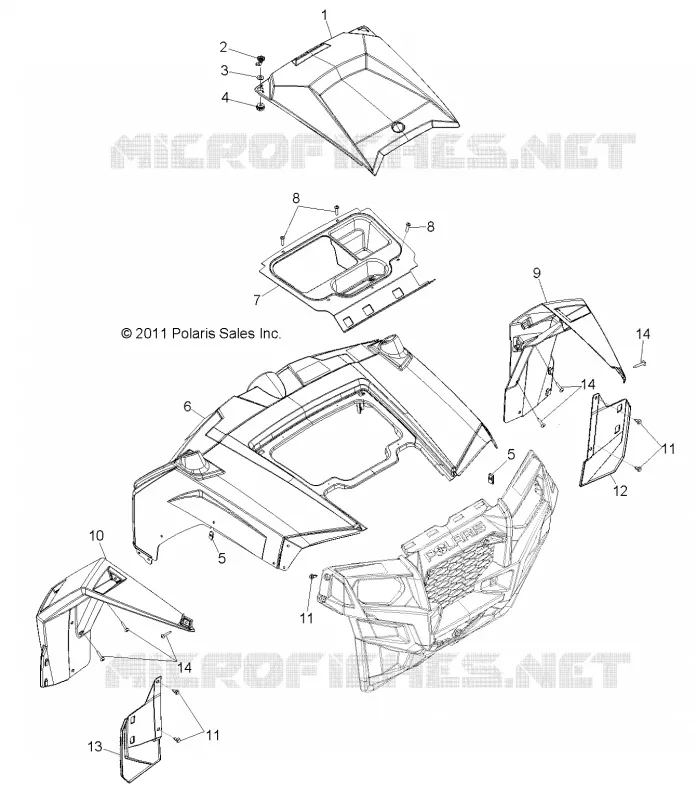 CAPOT and FRONT BODY WORK