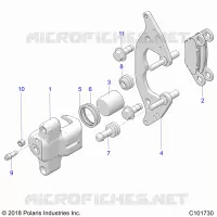 FREIN AVANT CALIPER