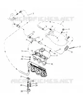 SYSTÈME DE REFROIDISSEMENT  SL 750 B954070 (4930523052B008)