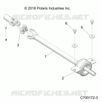 SYSTEME DE TRANSMISSION, MID PROP SHAFT