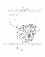 SYSTÈME DE TRANSMISSION, FRONT GEARCASE
