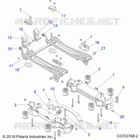 SIEGE MOUNTING, DRIVER
