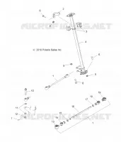 STEERING, COLONNE DE DIRECTION