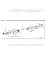SYSTEME DE TRANSMISSION, HALF SHAFT, REAR