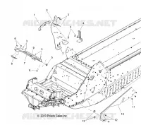 CHASSIS, FRONT, BRACKETS AND PLATES