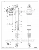 SUSPENSION AVANT SHOCK INTERNALS