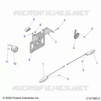 ELECTRICITE, TURN SIGNALS, HORN, AND LICENSE PLATE LIGHT