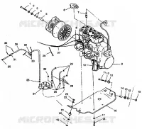 SUPPORT MOTEUR 440 E942760 and 440 SKS E942560 (49273927390029)