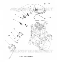 MOTEUR, SUPPORT CORPS DE PAPILLON