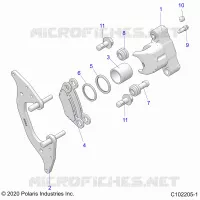 FREIN AVANT CALIPER