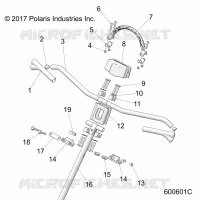 STEERING, FIXATION GUIDON