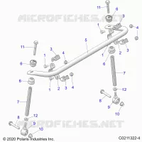 SUSPENSION, BARRE STABILISATRICE
