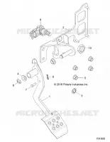 BRAKES, PEDAL AND MAITRE CYLINDRE