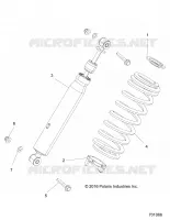 SUSPENSION AVANT SHOCK MOUNTING