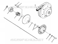 EMBRAYAGE DE TRANSMISSION ASSEMBLY TRAIL BOSS
