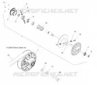 SYSTÈME DE TRANSMISSION, SECONDARY CLUTCH